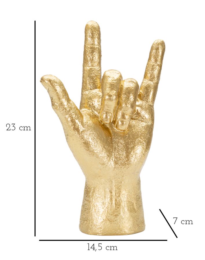 Estátua GLAM – Dourada