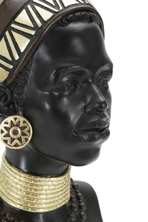 Estátua BOHO CHICH – Preto e Multicolor