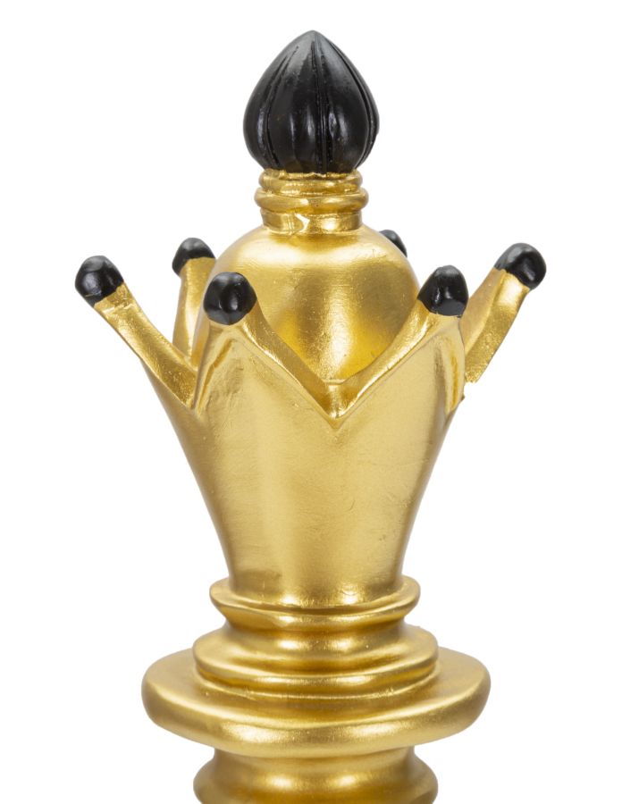 Bispo de Xadrez em Dourado GLAM – Dourado e Preto