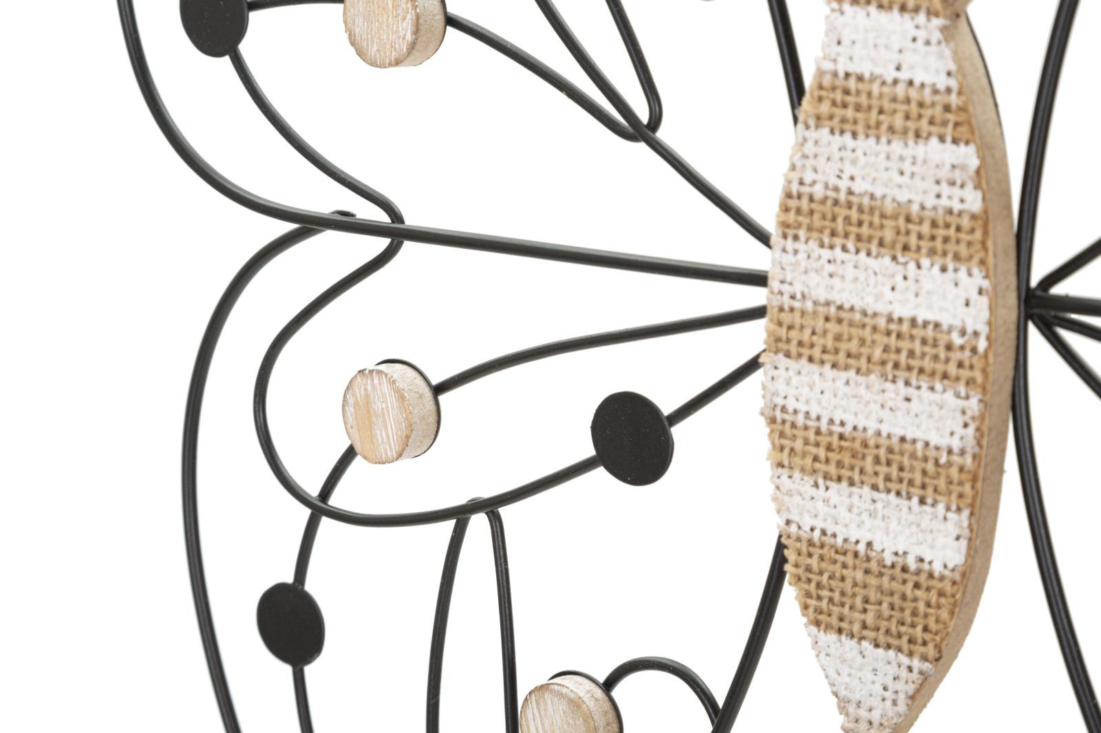 Painel Decorativo de Parede 3D BOHO CHICH – Castanho e Preto