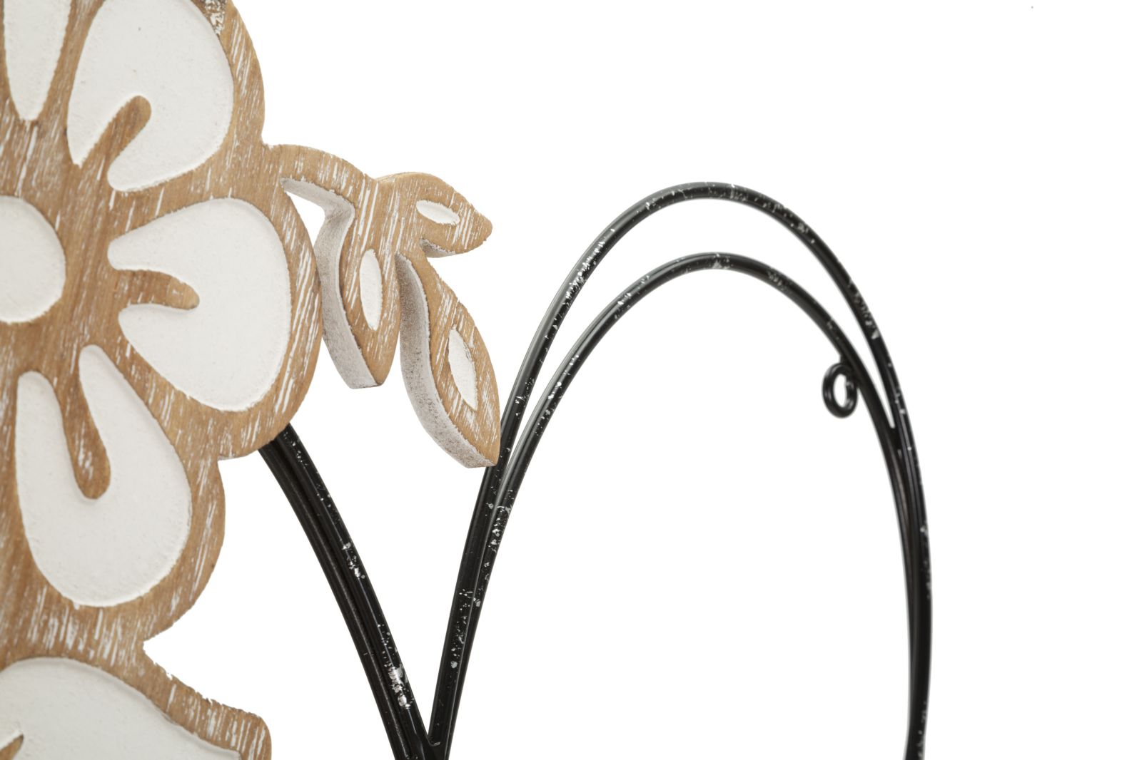 Painel Decorativo de Parede em Metal 3D BOHO CHICH – Castanho e Preto