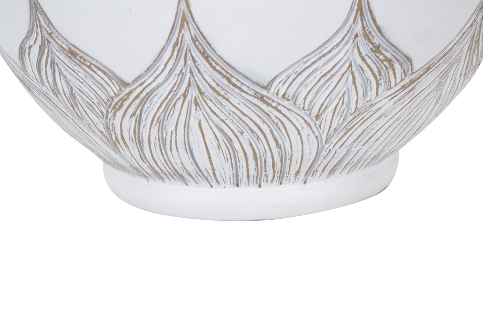Candeeiro de Mesa BOHO CHICH – Branco Lavado e Castanho