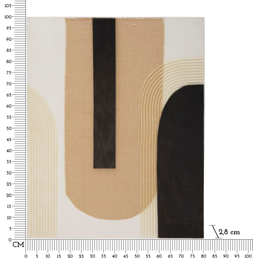 Pintura em Tela – Multicolor – Madeira de Pinho