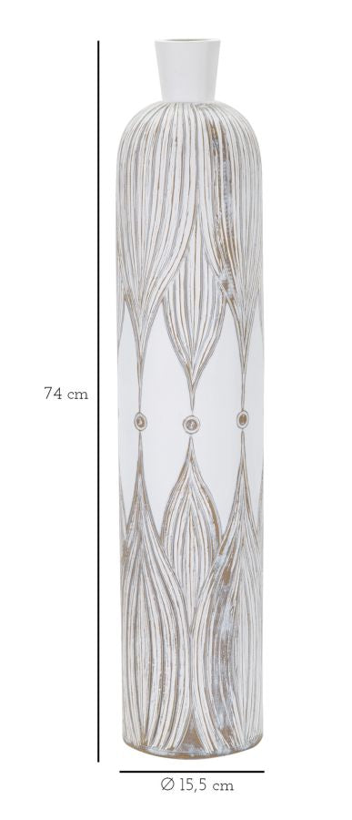 Vaso BOHO CHICH – WHITE WASH