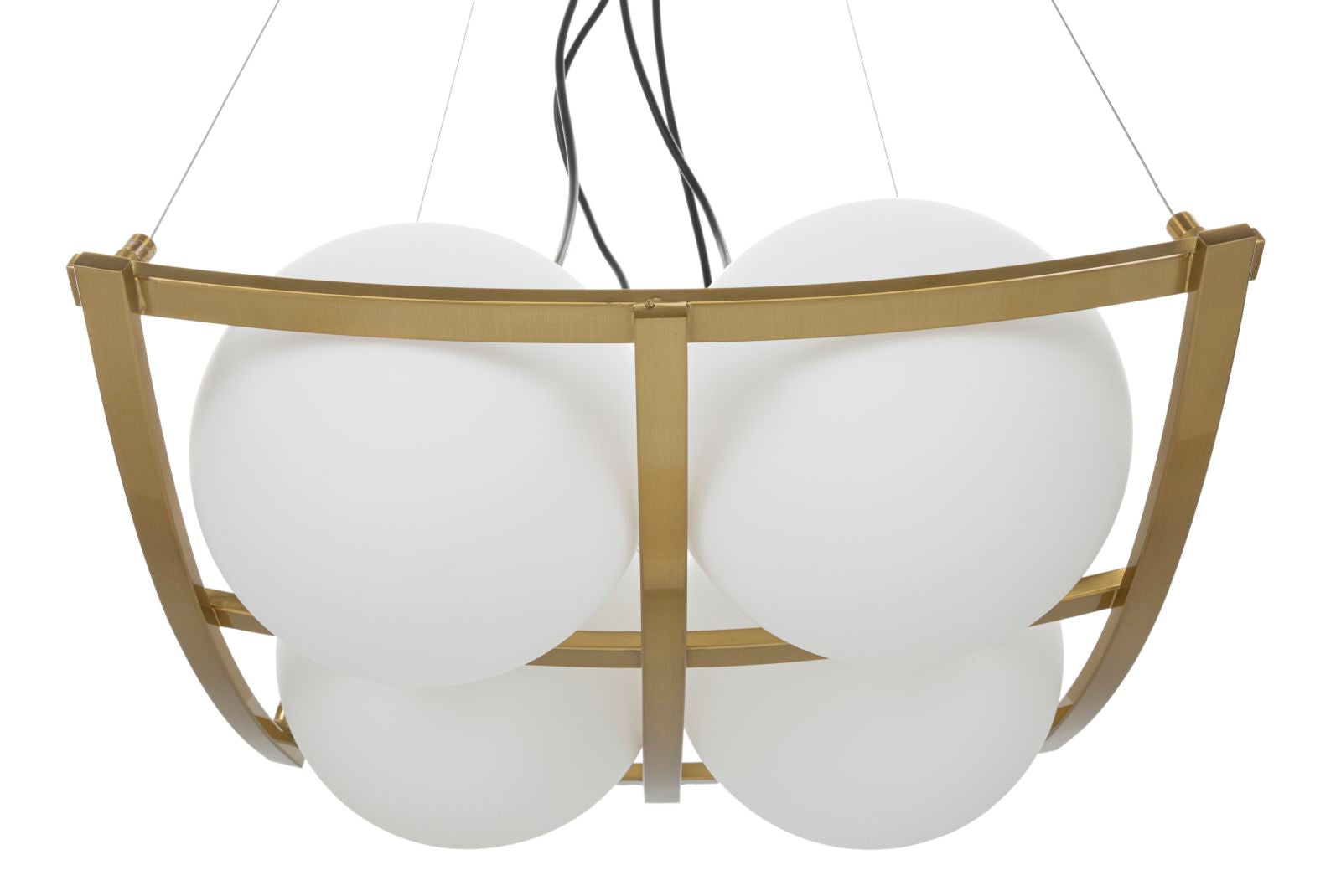 Lâmpada de Teto GLAM – Ouro e Branco