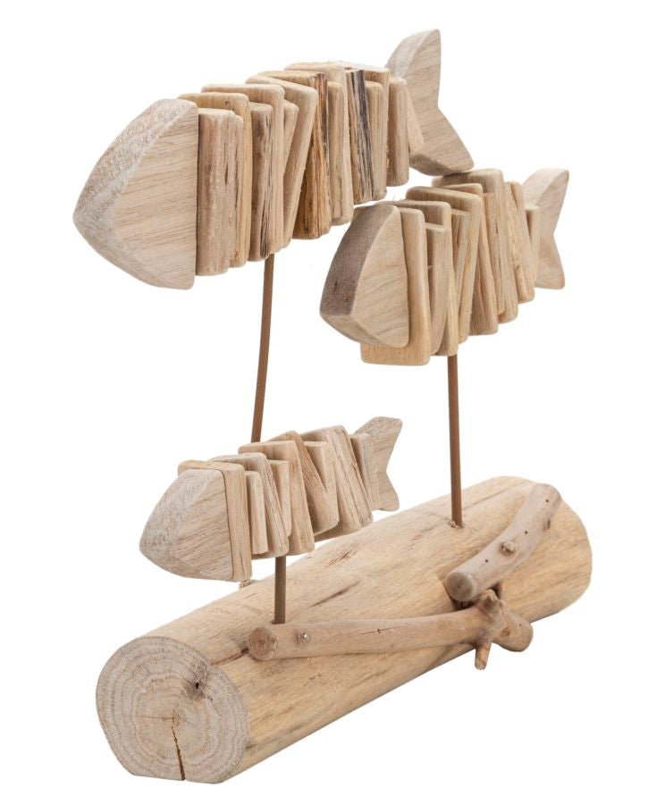 Escultura Peixe MODERN – Natural