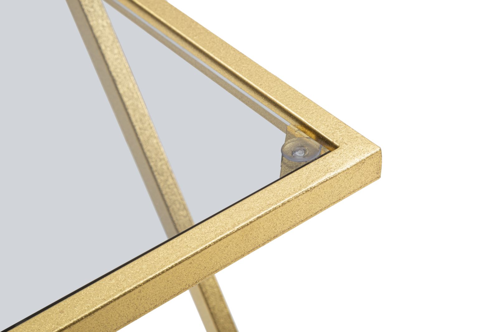 Par de Mesas de Centro GLAM – Dourado