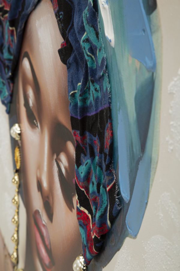 Pintura em Tela – multicolor – madeira