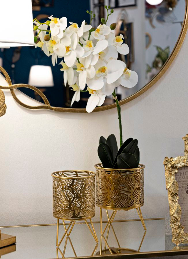 Suportes de Vasos GLAM – Dourado