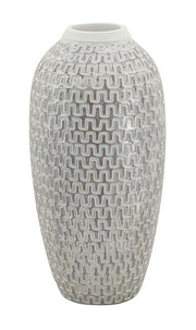 Vaso de Resina MODERN – Dourado, Branco