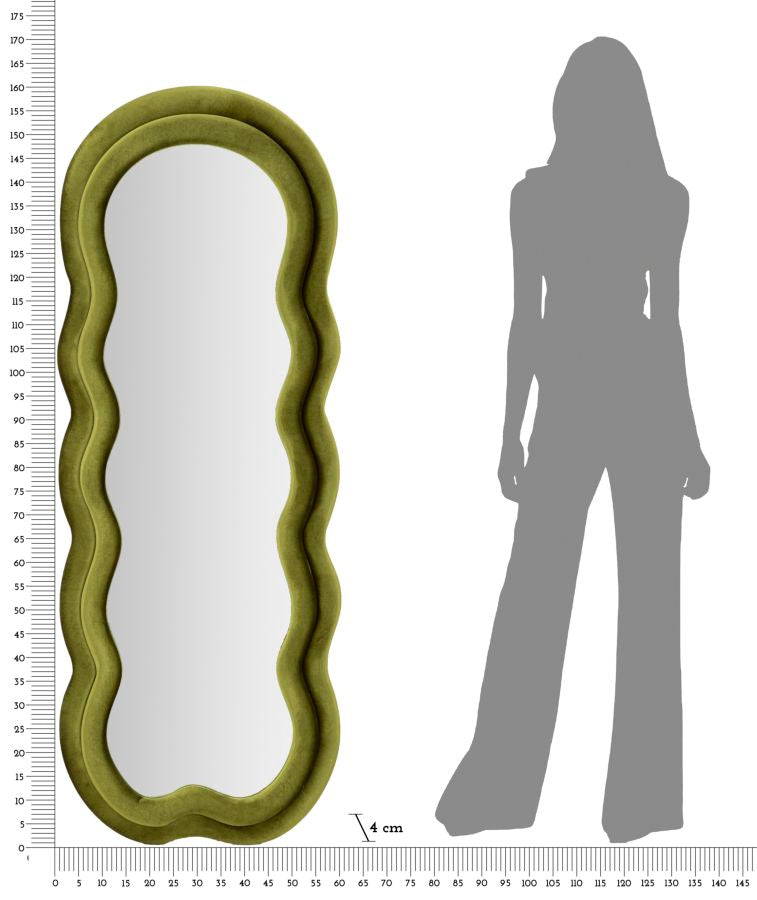 Espelho de Parede GLAM – Verde
