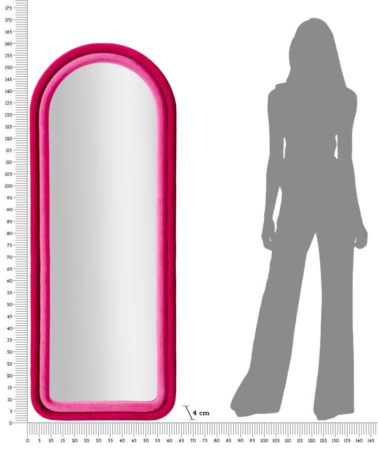 Espelho de Parede GLAM – FUXIA