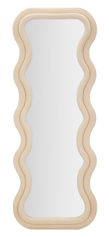 Espelho de parede GLAM – Creme