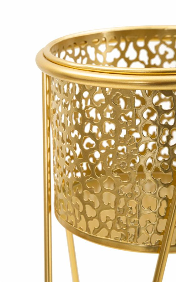 Suportes de Vaso GLAM – Dourado