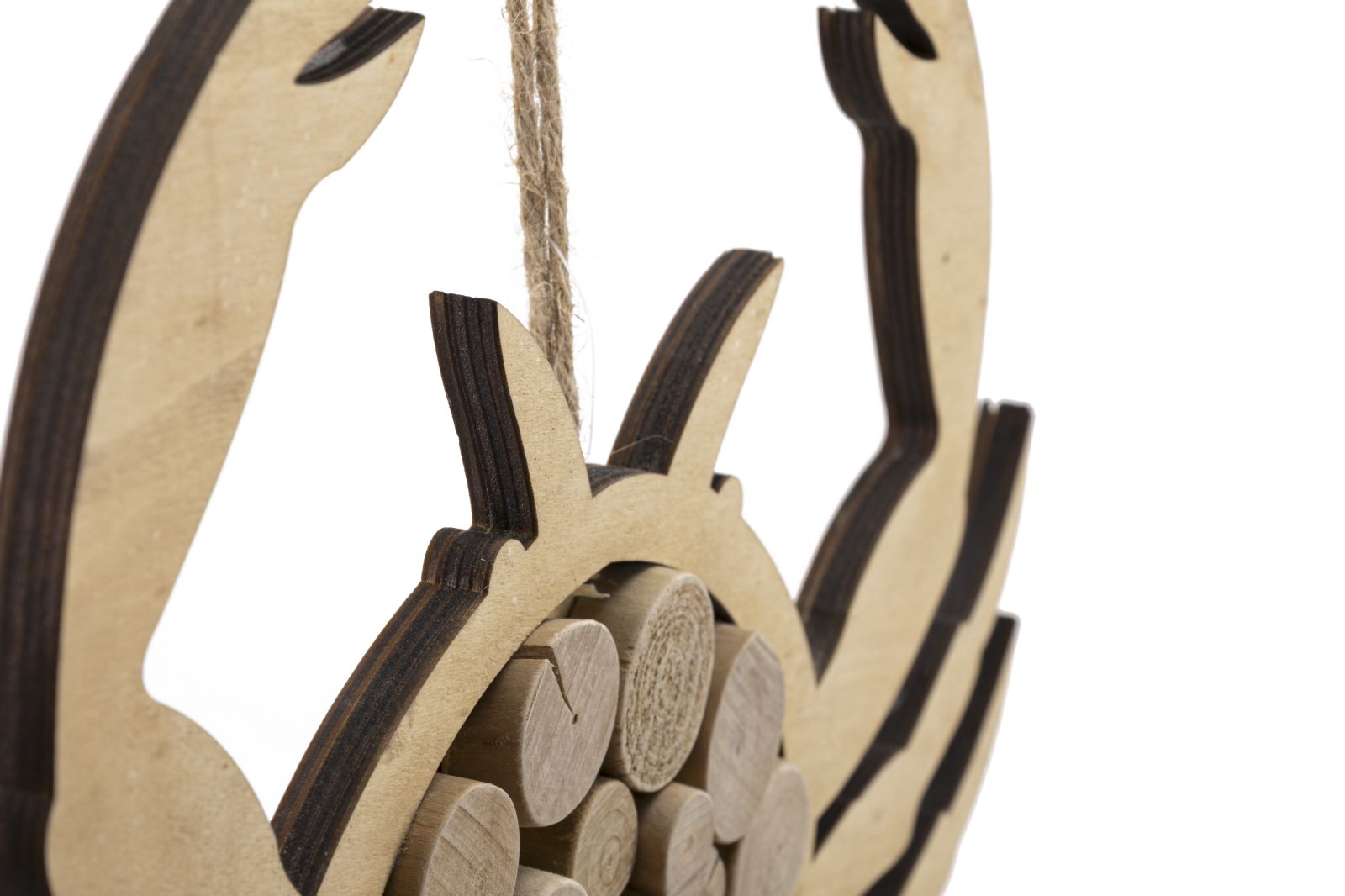 Escultura Suspensa Modern – Natural