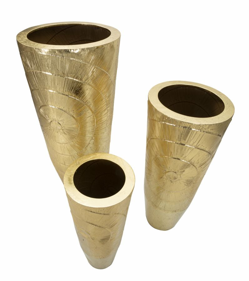 Conjunto de 3 Jarras GLAM – Dourado