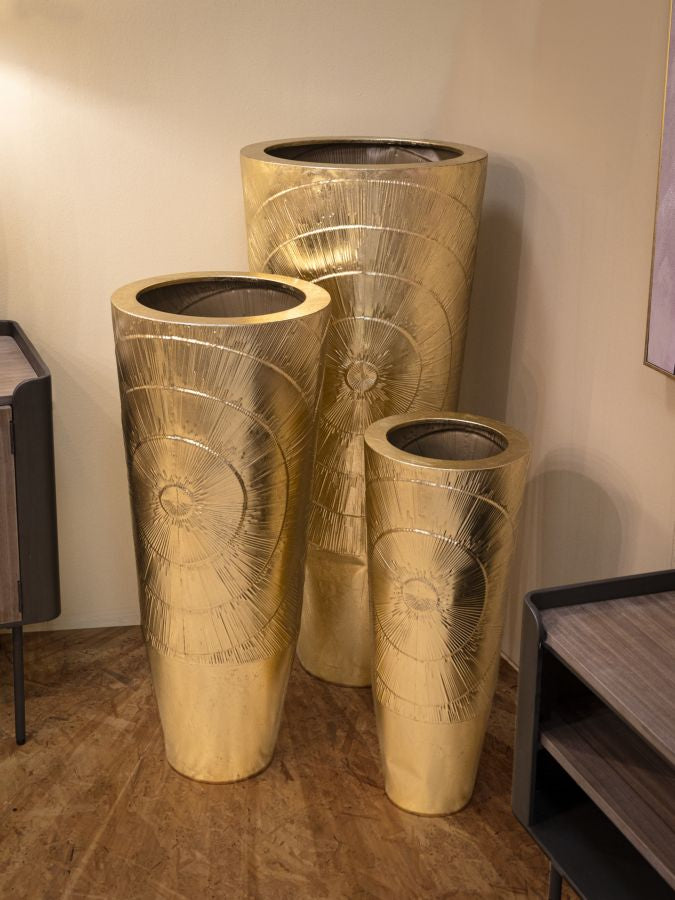 Conjunto de 3 Jarras GLAM – Dourado