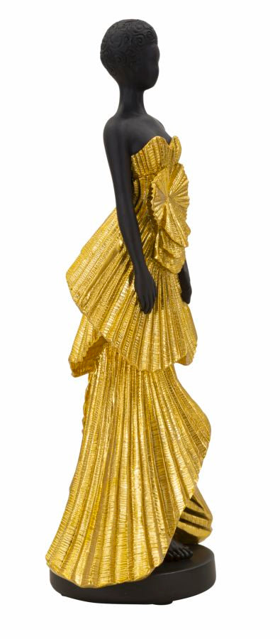Estatueta GLAM – Preto, Dourado