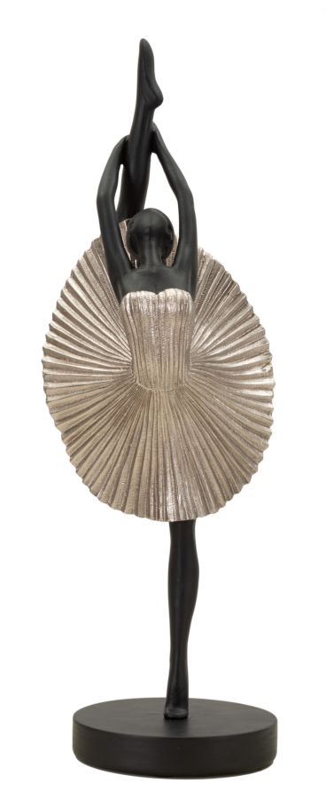 Estatueta GLAM – Preto, Prateado