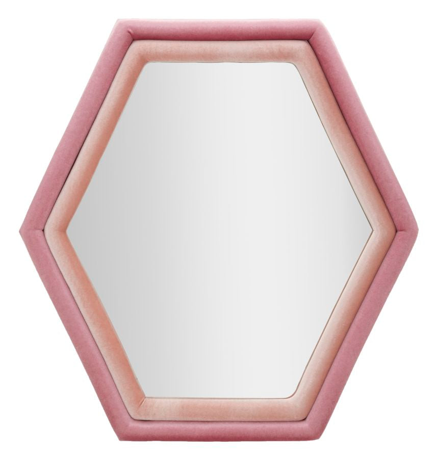 Espelho de Parede Hexagonal GLAM – Multicolor