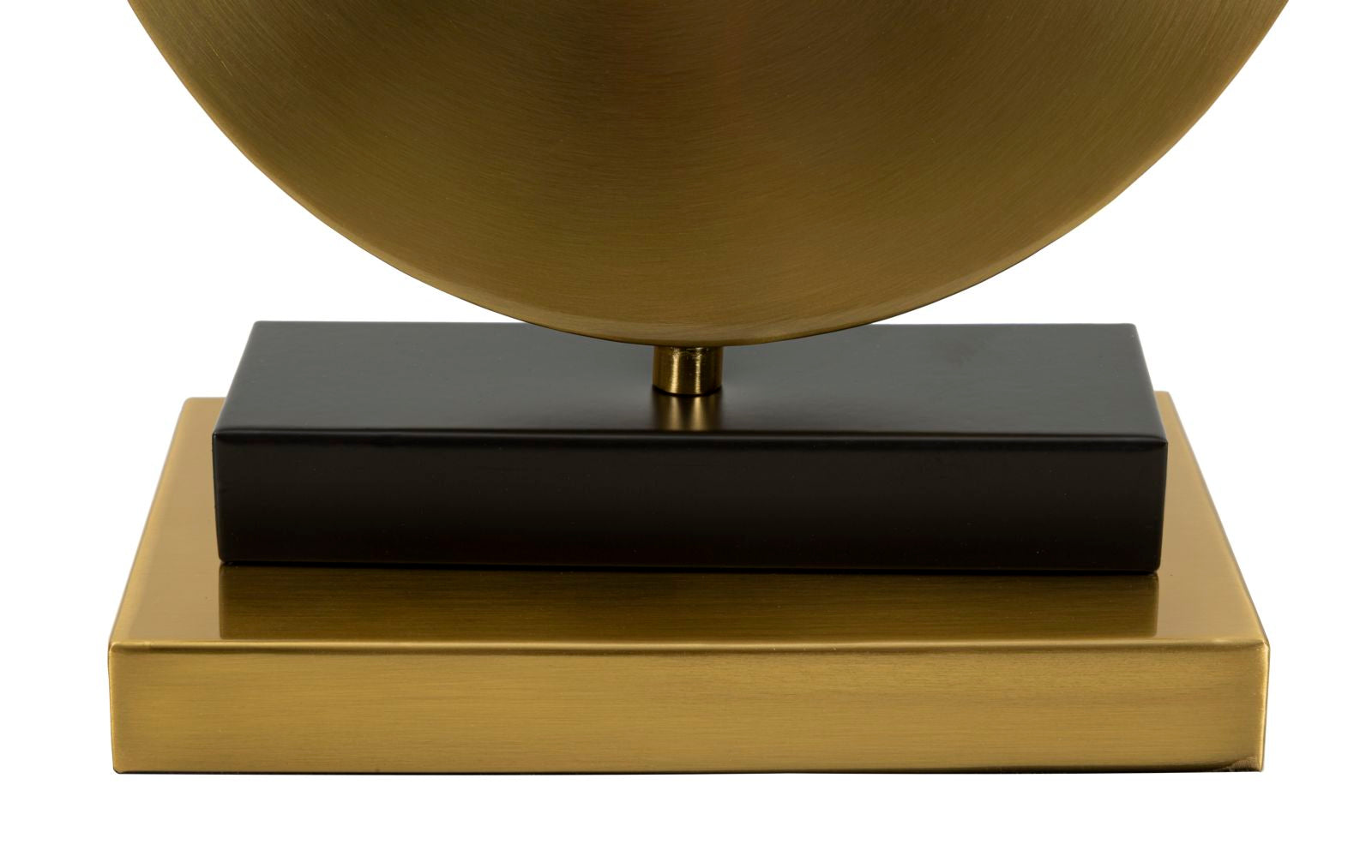 Candeeiro de Mesa GLAM – Dourado e Branco