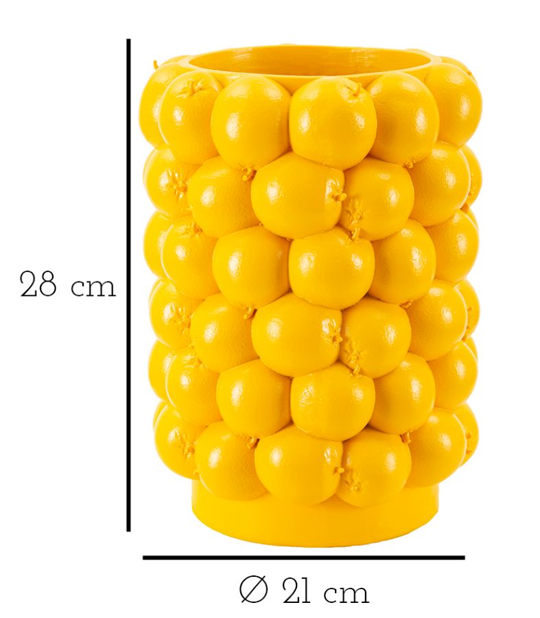 Vaso Modern – Amarelo