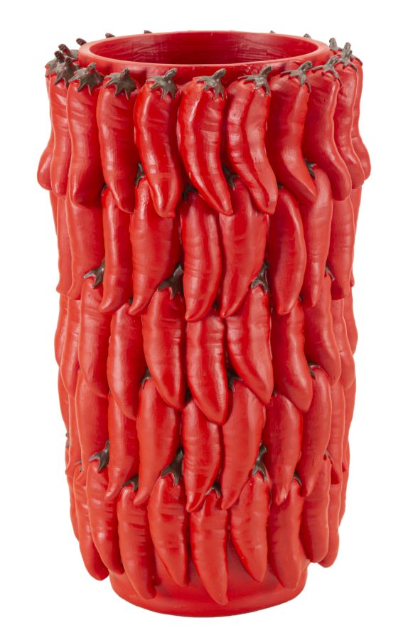 Vaso de Resina MODERN – Vermelho