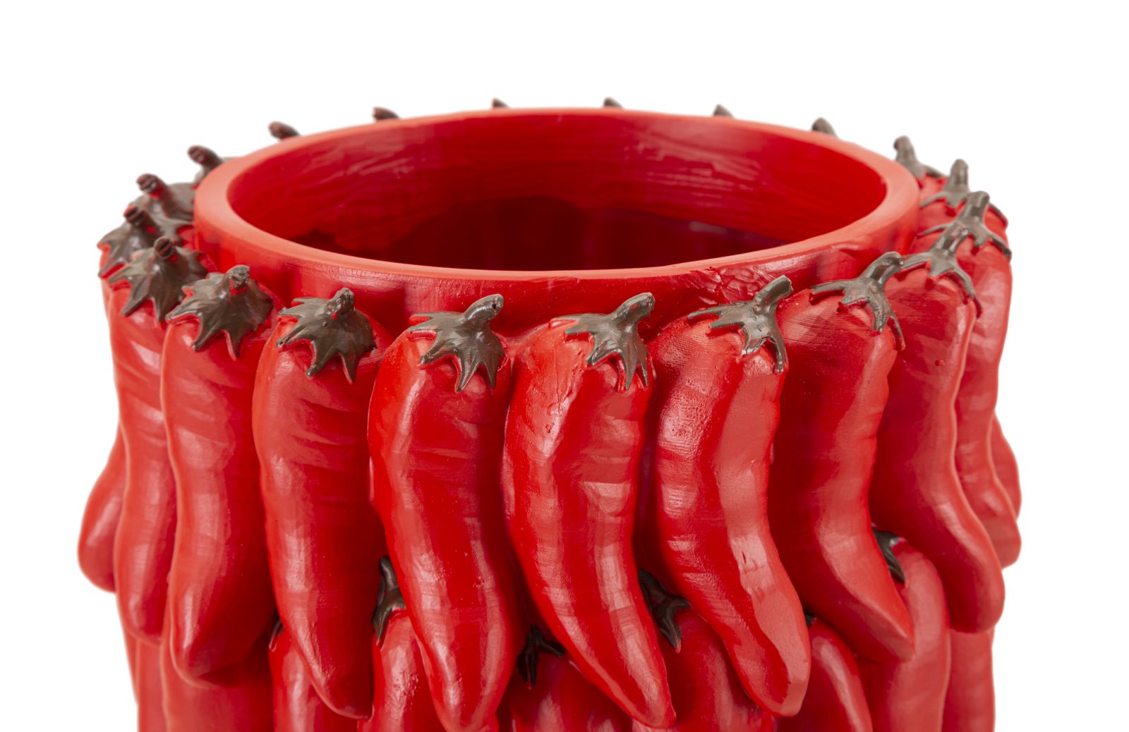 Vaso de Resina MODERN – Vermelho