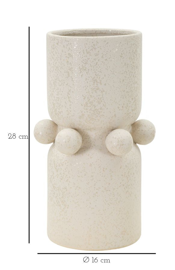 Vaso Cerâmico MODERN – Creme