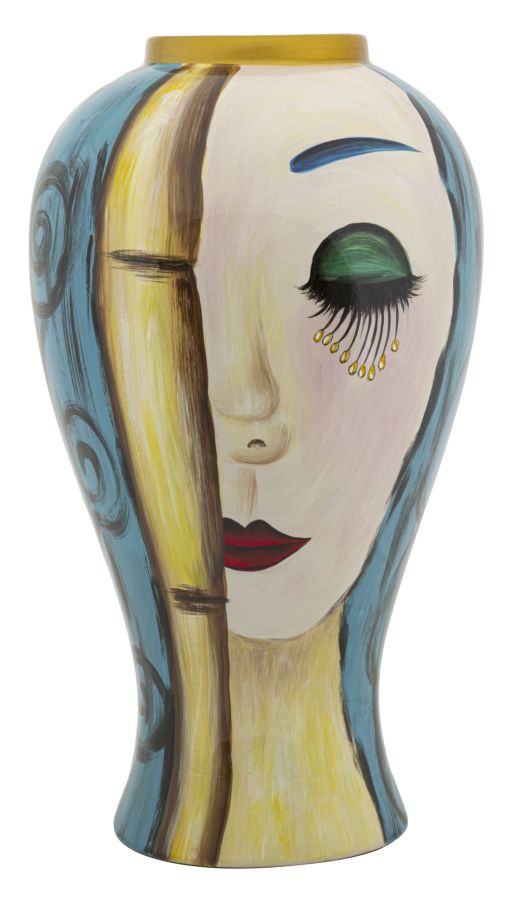Vaso Cerâmico Moderno – Multicolor