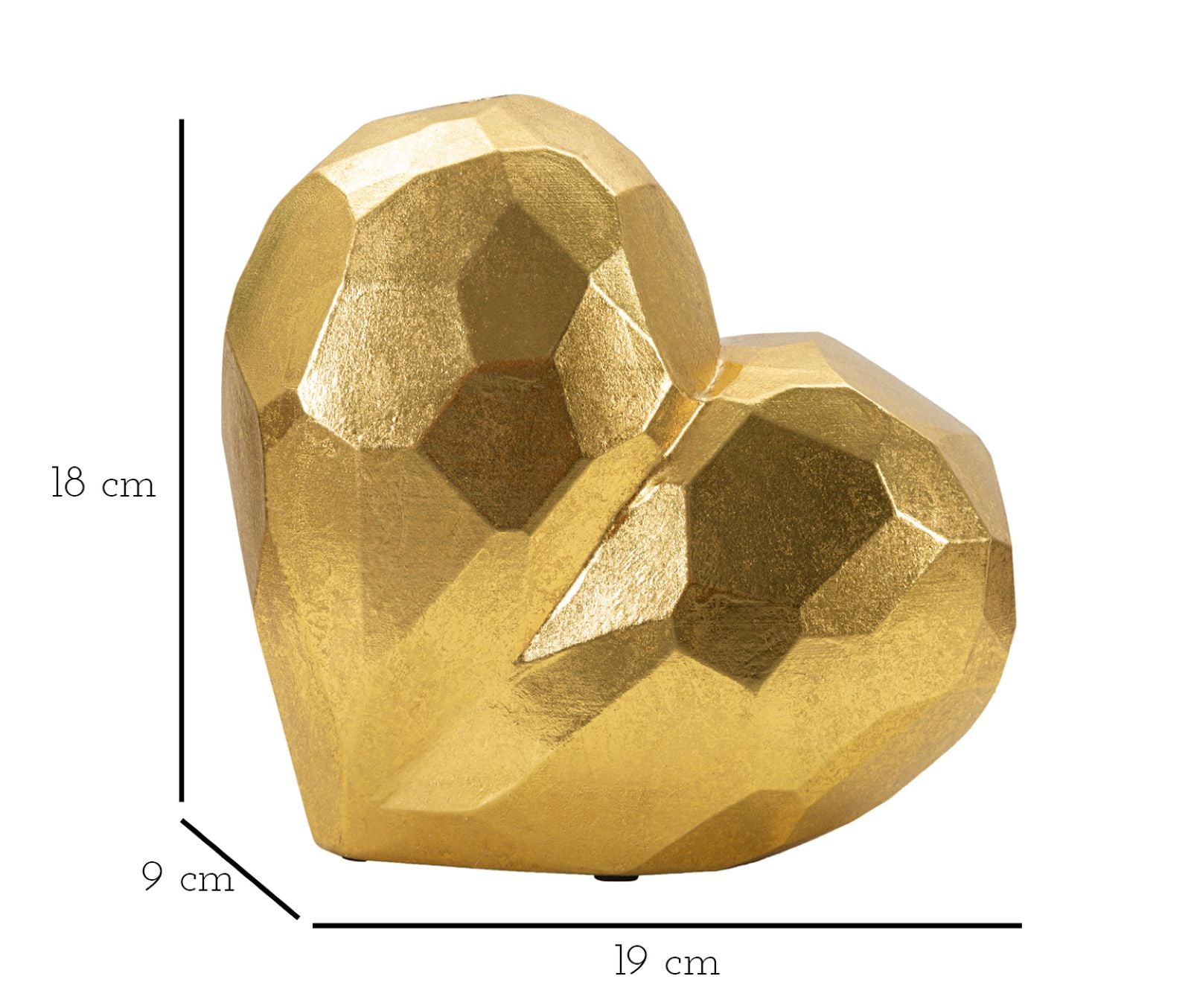Vaso GLAM – Dourado