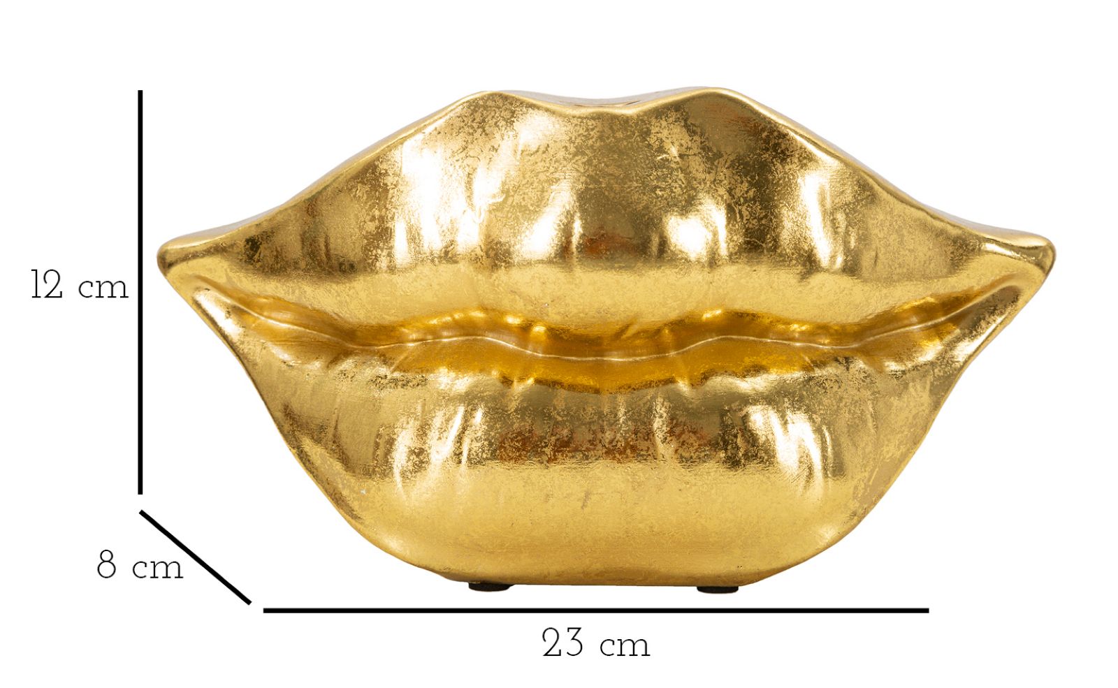 Vaso GLAM – Dourado