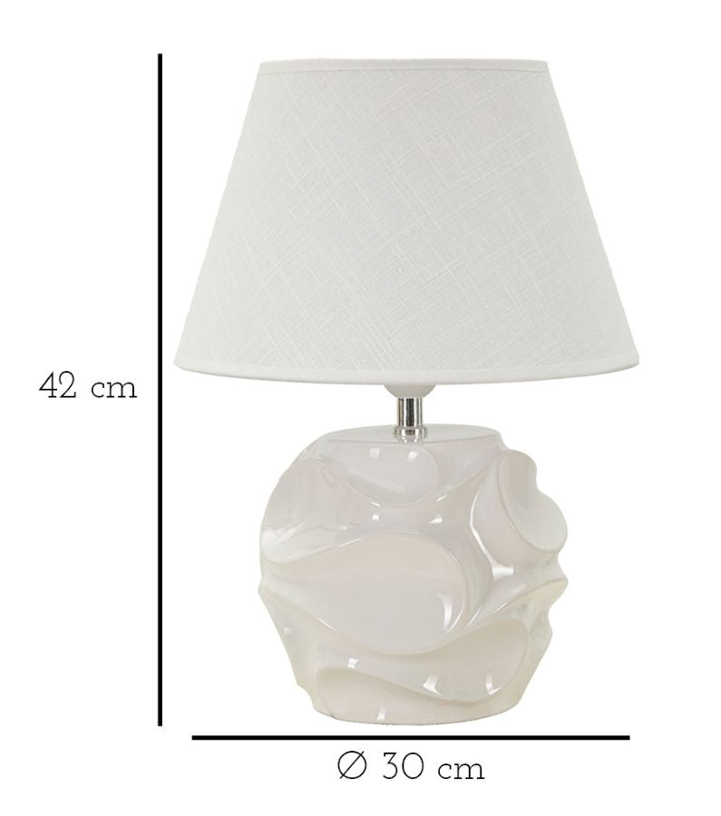 Lâmpada Cerâmica MODERN – Branco
