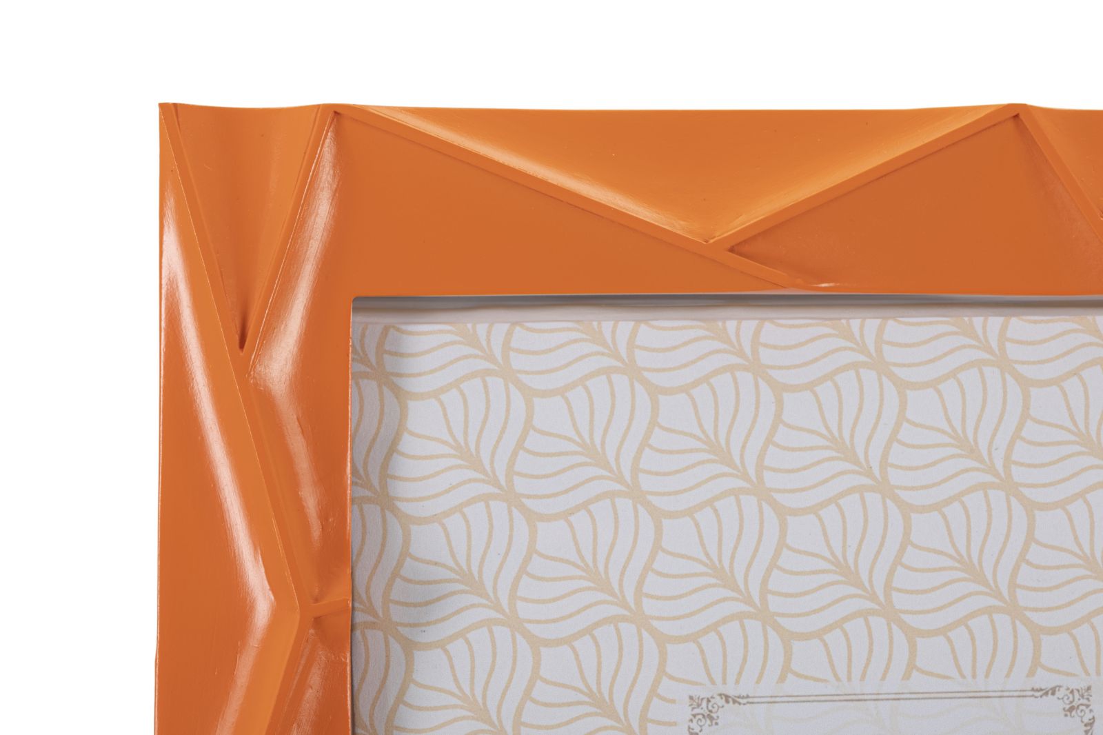 Moldura Livre Moderna – Laranja – 20x25 cm
