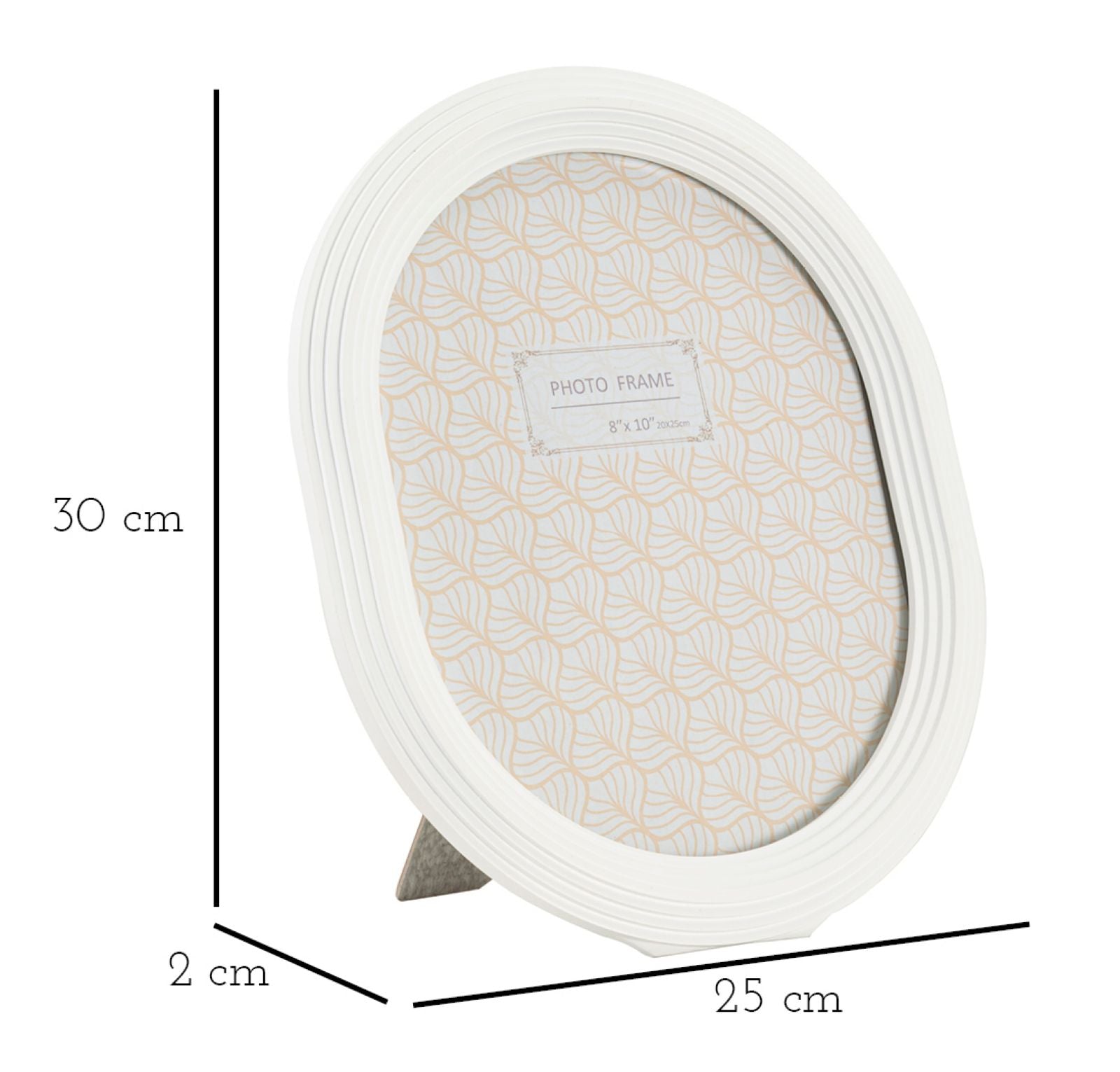 Moldura Moderna – Branco – 20x25 cm