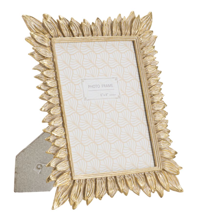 Moldura Rectangular GLAM – Dourada – 15x20 cm