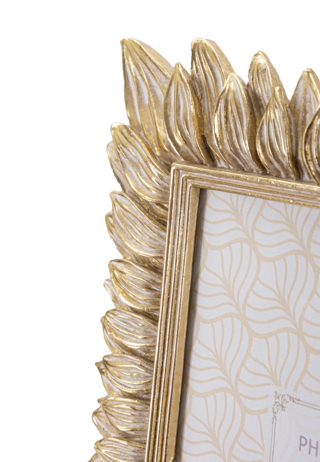 Moldura Rectangular GLAM – Dourada – 15x20 cm