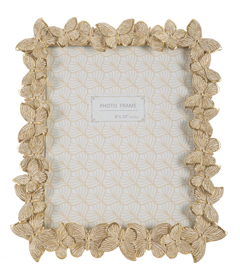 Moldura Retangular Livre GLAM – Dourado – 20x25 cm
