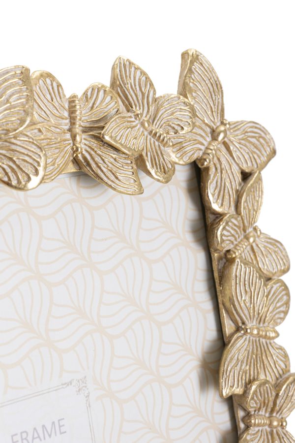 Moldura Retangular Livre GLAM – Dourado – 20x25 cm