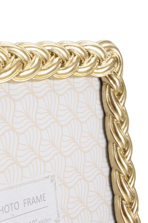 Moldura Rectangular GLAM – Dourada – 20x25 cm