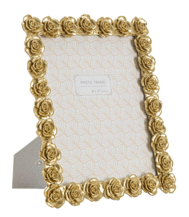 Moldura Retangular Free-standing GLAM – Dourado – 20x25 cm