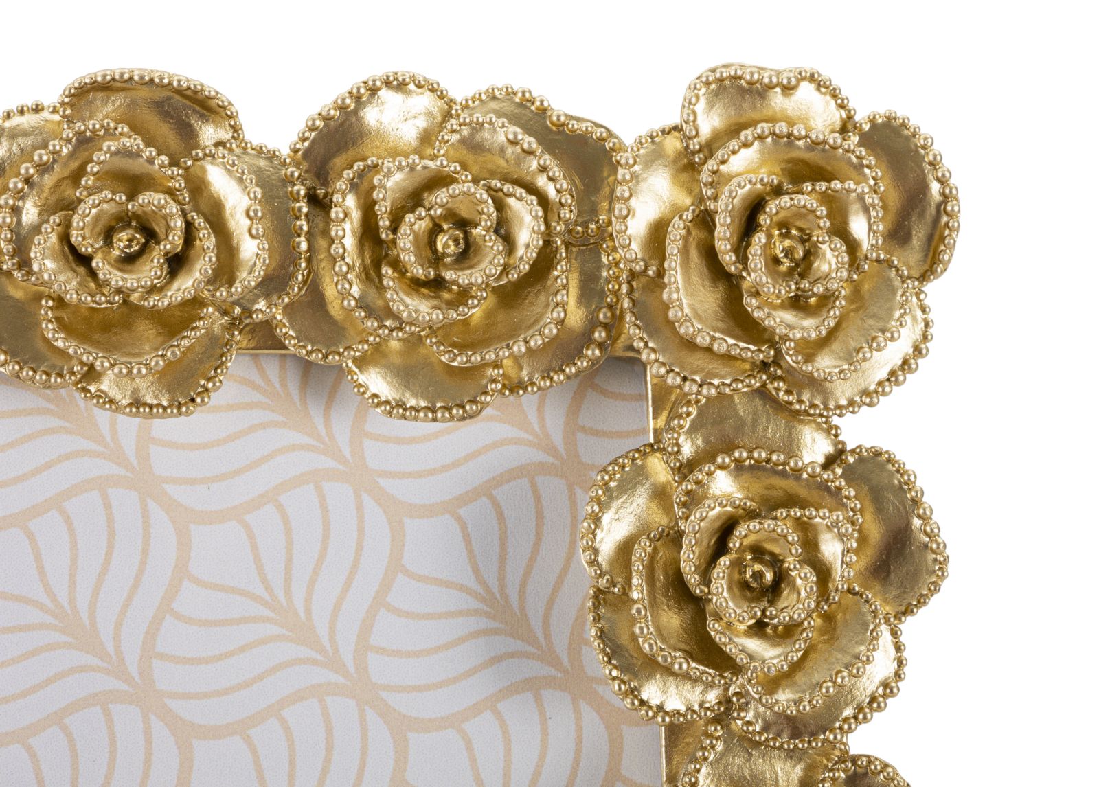 Moldura Rectangular GLAM – Dourado – 15x20 cm