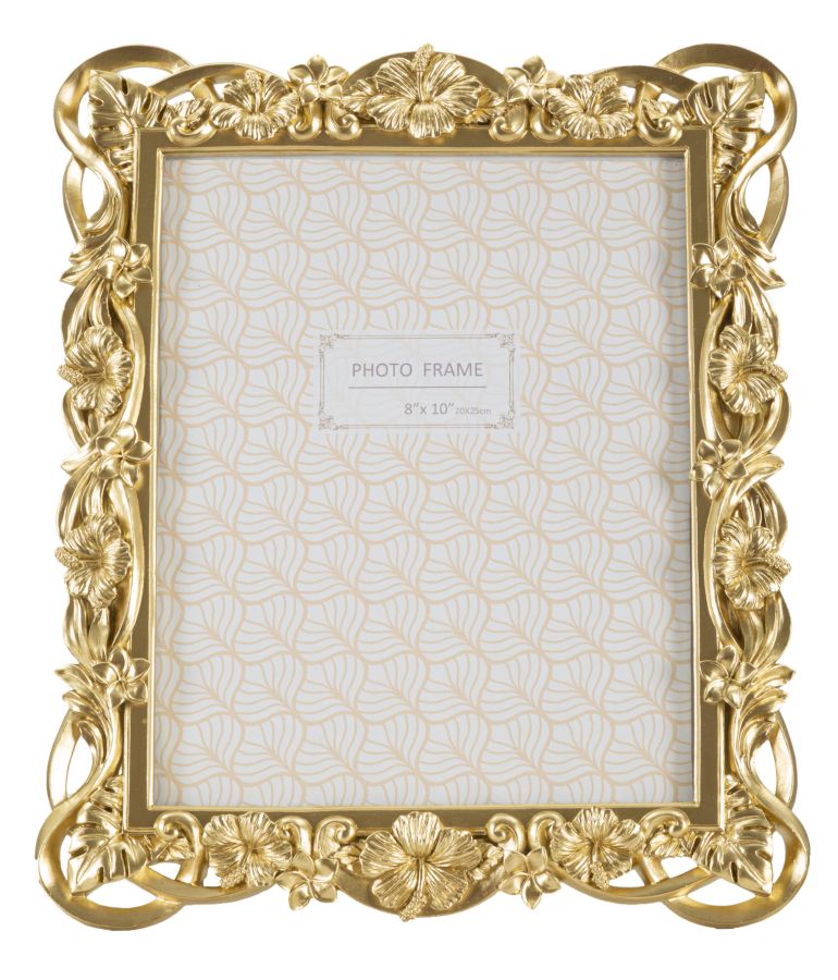 Moldura Rectangular GLAM – Dourado – 20x25 cm