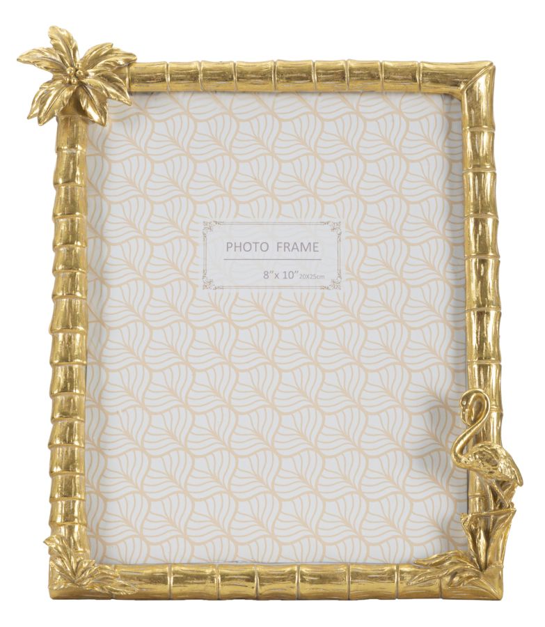 Moldura Retangular Free-standing GLAM – Dourada – 20x25 cm
