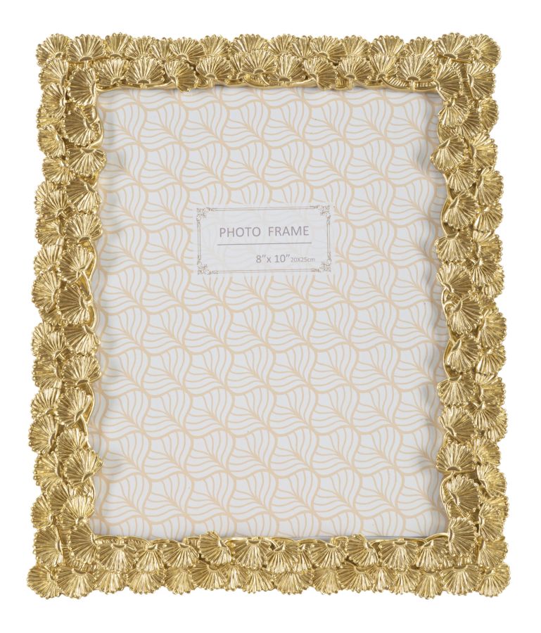 Moldura Retangular Independente GLAM – Dourada – 20x25 cm