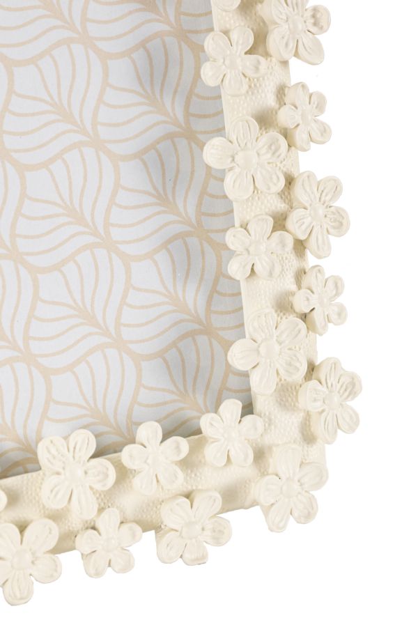 Moldura Retangular GLAM – Creme – 15x20 cm