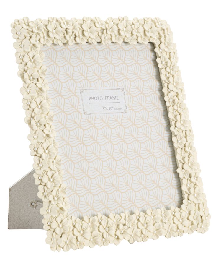 Moldura Retangular GLAM – Creme – 20x25 cm