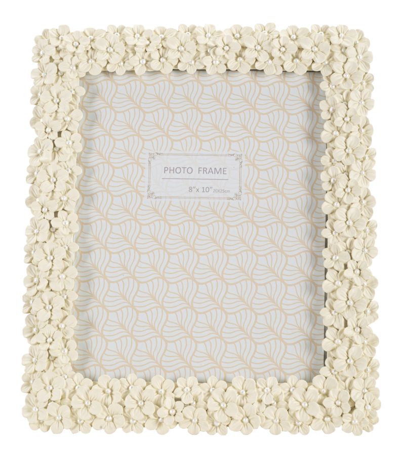 Moldura Retangular GLAM – Creme – 20x25 cm