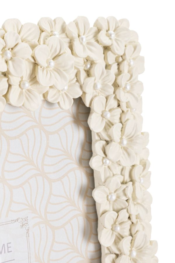 Moldura Retangular GLAM – Creme – 15x20 cm