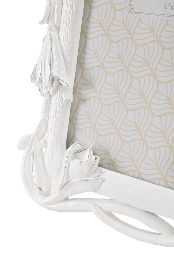 Moldura Rectangular GLAM – Branco – 15x20 cm